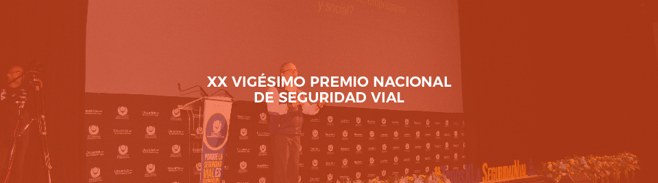 Escenario Premio nacional de seguridad vial