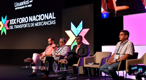 Escenario de Plearia XX Foro Nacional del Transporte de Mercancias